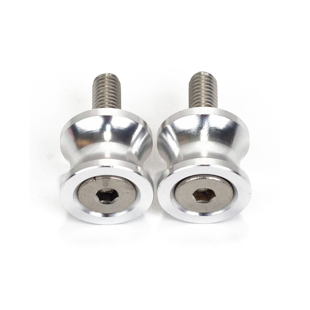 (10Mm ) M6 M8 M10 Motorcycle Swingarm Spool Slider Stand Screws Accessories For Silver 882619858117