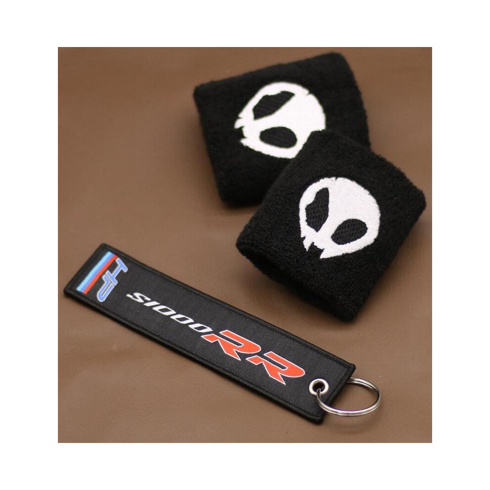 (8) Motorcycle Fluid Oil Brake Reservoir Cover Sock Socks For Bmw S1000rr 882619858841
