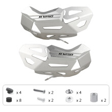 (SILVER-Silver) R1250GS Engine Cylinder Head Guards Protector Cover For BMW R 1250 GS