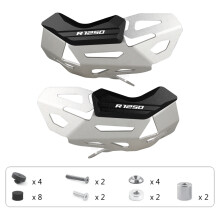 (SILVER-Black) R1250GS Engine Cylinder Head Guards Protector Cover For BMW R 1250 GS