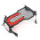 (A red) Motorcycle Headlight Protector Grille Guard Cover Protection Grill For 1