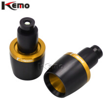 (Gold) For Ducati Honda Suzuki BMW Aprilia Motorcycle Universal Handle Bar Ends