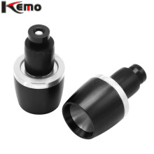 (Silver) For Ducati Honda Suzuki BMW Aprilia Motorcycle Universal Handle Bar Ends