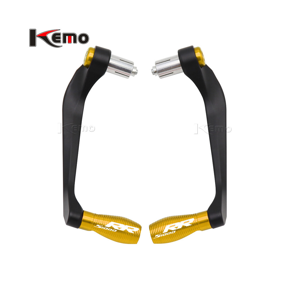 (A ) For Bmw S1000rr S1000 Rr Motorcycle Universal 7/8" 22Mm Handlebar Grips Gold 882619865672