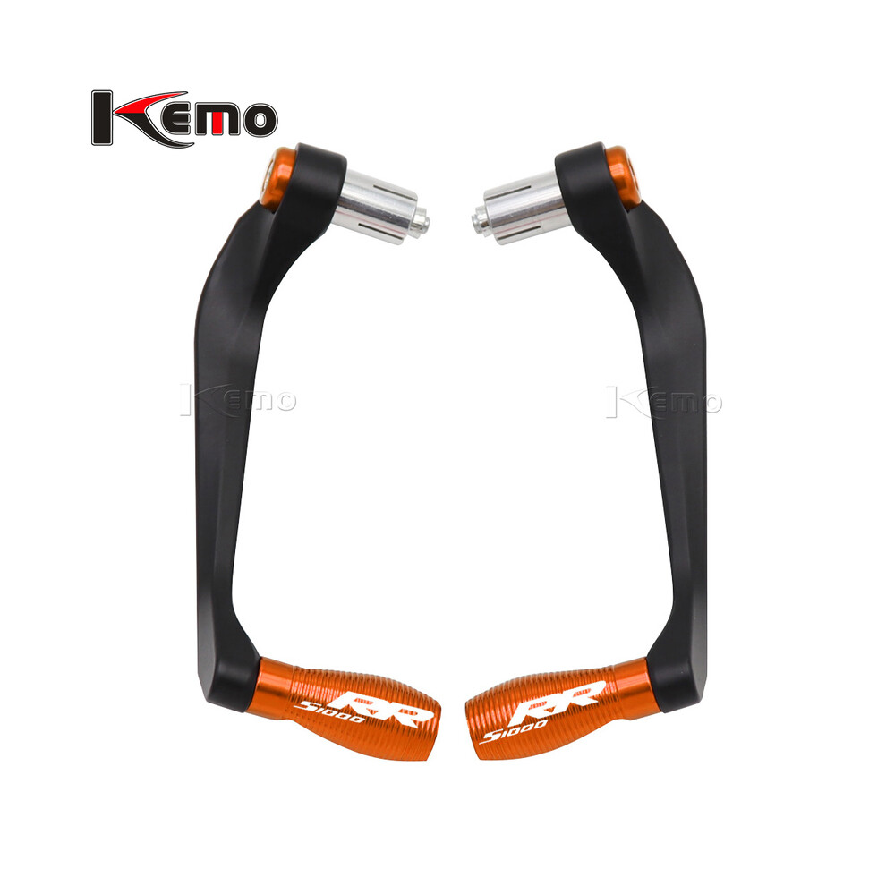 (A ) For Bmw S1000rr S1000 Rr Motorcycle Universal 7/8" 22Mm Handlebar Grips Orange 882619865696