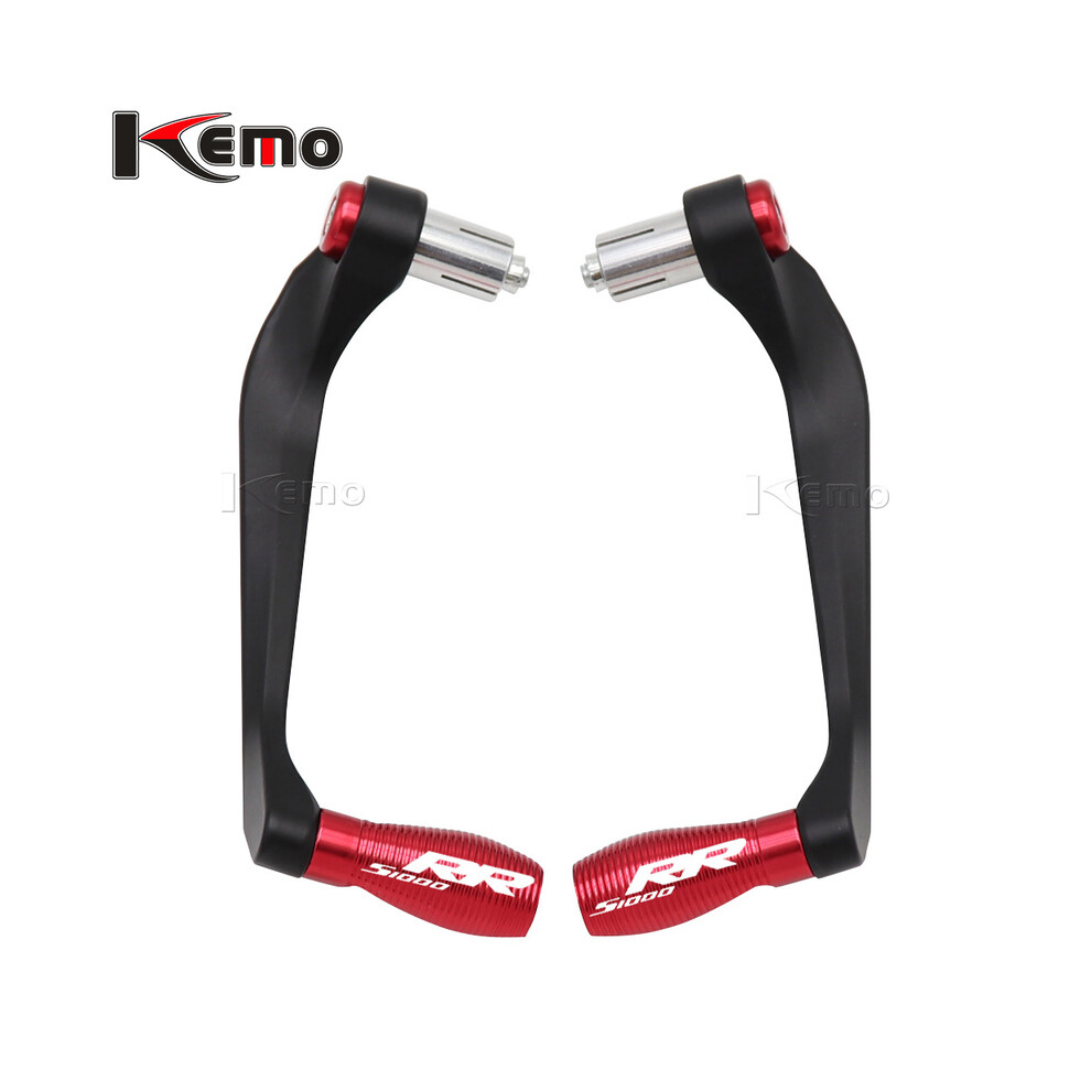 (A ) For Bmw S1000rr S1000 Rr Motorcycle Universal 7/8" 22Mm Handlebar Grips Red 882619865801