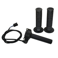 (Black SET) Motorcycle Handlebar Accelerated Handle Throttle For SURRON Sur-Ron Light