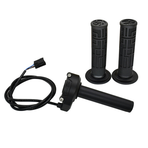 (Black Grip) Motorcycle Handlebar Accelerated Handle Throttle For SURRON Sur-Ron Light 2