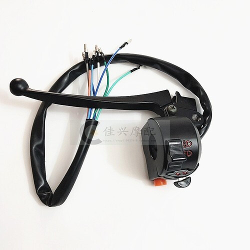 (70 Left black) Left Right Switch Electric Starting Wire Harness Full Vehicle Line Cable