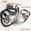 (Left switch white) Left Right Switch Electric Starting Wire Harness Full Vehicle Line Cable 2