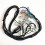 (Right switch white) Left Right Switch Electric Starting Wire Harness Full Vehicle Line Cable 3