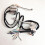 (70 switch white) Left Right Switch Electric Starting Wire Harness Full Vehicle Line Cable 1