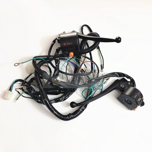 (left right electric) Left Right Switch Electric Starting Wire Harness Full Vehicle Line Cable