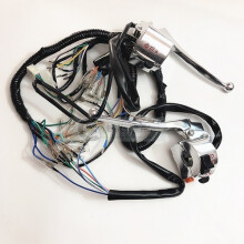 (left right foot) Left Right Switch Electric Starting Wire Harness Full Vehicle Line Cable