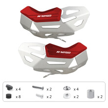 (SILVER-Red) Motorcycle Accessories For BMW R1250GS ADV Adventure R 1250 GS R1250RT