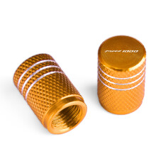 (Gold2) FZS1000 Fazer Tire Valve Cap Motorcycle Aluminum Airtight Cover For Yamaha