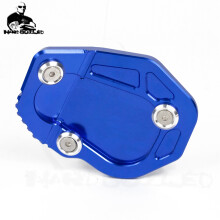(NO LOGO BLUE) Motorcycle Accessorie Side Stand Enlarger Extension Plate For BMW R Nine