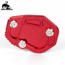 (NO LOGO RED) Motorcycle Accessorie Side Stand Enlarger Extension Plate For BMW R Nine