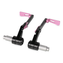 (pink) Motorcycle Levers Guard Brake Clutch Handlebar Protector For Yamaha XTZ690D