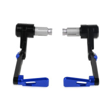 (blue) Motorcycle Levers Guard Brake Clutch Handlebar Protector For Yamaha XTZ690D