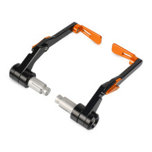 (Orange) Motorcycle Levers Guard Brake Clutch Handlebar Protector For Yamaha XTZ690D