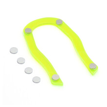 (Green) Motorcycle Headlight Protector Lense Cover LED Lamp Daily Lamp Discoloration