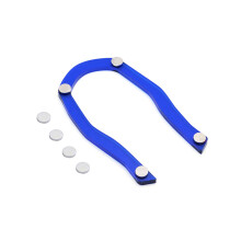 (Blue) Motorcycle Headlight Protector Lense Cover LED Lamp Daily Lamp Discoloration