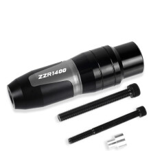 (A Gary) Motorcycle Aluminum Crash Pads Exhaust Sliders Crash Protector For Kawasaki