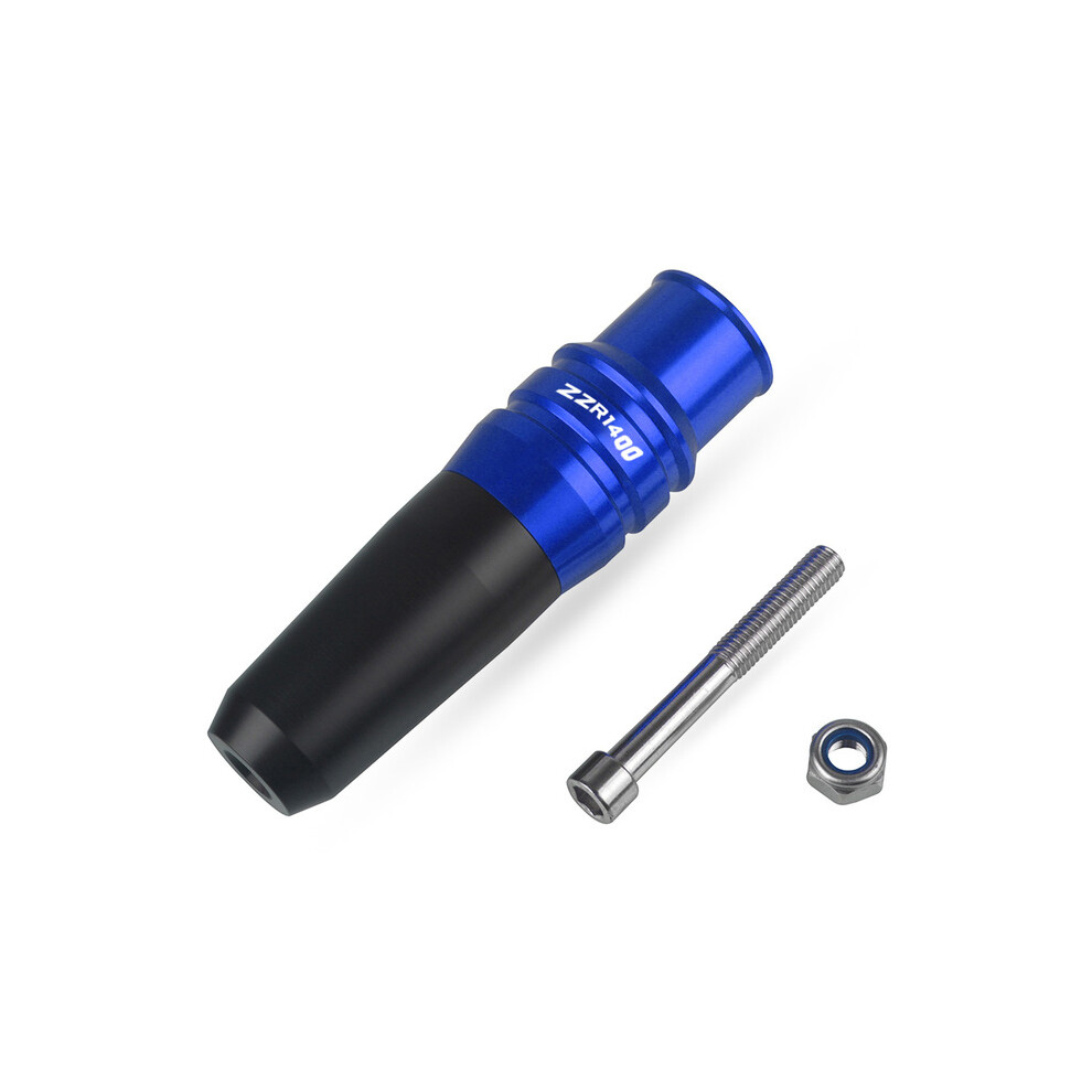 (C ) Motorcycle Aluminum Crash Pads Exhaust Sliders Crash Protector For Kawasaki Blue 882619873660