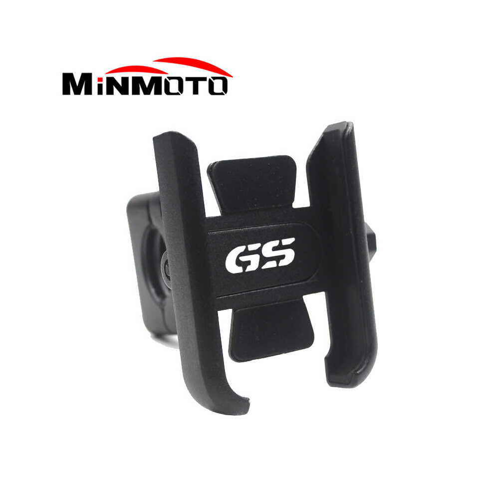 (Handlebar Black) Motorcycle Mobile Phone Holder GPS Stand For BMW R1200GS R1250GSA F750GS