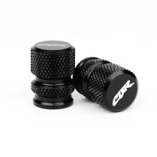 (2 tire caps black) For HONDA CBR600RR CBR1000RR CBR 600 900 1000 RR CBR900RR 954RR 250R Motorcycle