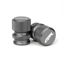 (2 valve caps grey) For HONDA CBR600RR CBR1000RR CBR 600 900 1000 RR CBR900RR 954RR 250R Motorcycle