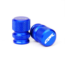 (2 valve caps blue) For HONDA CBR600RR CBR1000RR CBR 600 900 1000 RR CBR900RR 954RR 250R Motorcycle