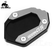 (Dark Grey) f850gs Motorcycle Kickstand Side stand foot Enlarge extension for bmw