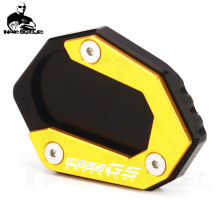 (Gold) f850gs Motorcycle Kickstand Side stand foot Enlarge extension for bmw