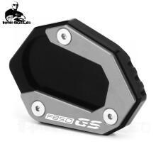 (F850GS gray) f850gs Motorcycle Kickstand Side stand foot Enlarge extension for bmw