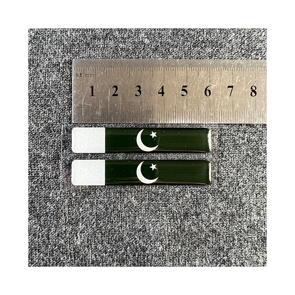 (Pakistan) Global Country Flag Stickers 3D Reflective Decals 6Cm Car Motorcycle Accessories 882619874094