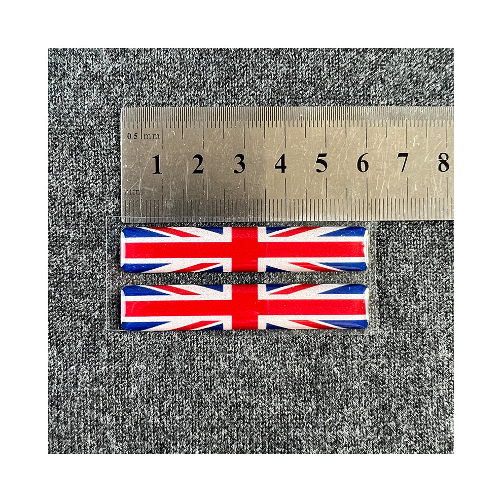 (England) Global Country Flag Stickers 3D Reflective Decals 6Cm Car Motorcycle Accessories 882619874162
