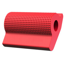 (Red) Motorcycle Shift Gear Lever Pedal Rubber Cover Shoe Protector for Ducati