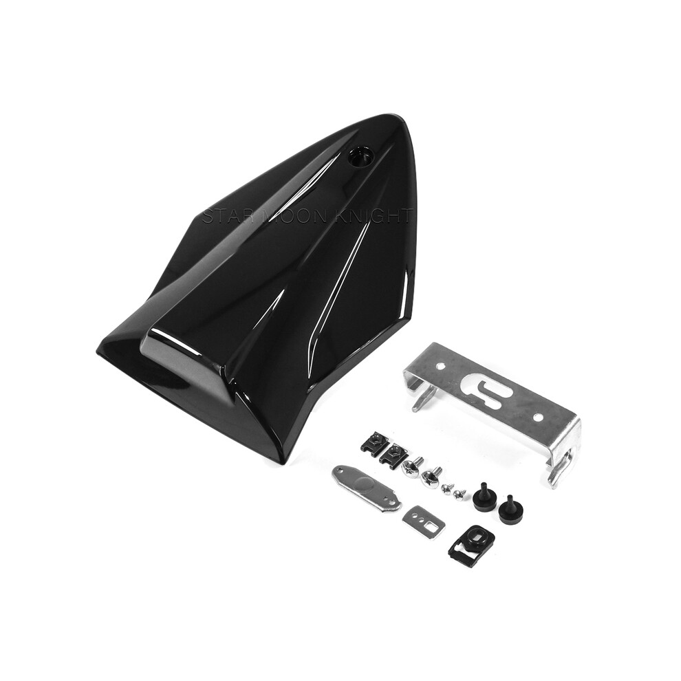 (Bright ) Motorcycle Accessories Rear Passenger Seat Cover Tail Section Fairing Black 882619879921
