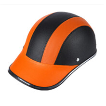 (Orange) Motorcycle Helmet For Women Bike Men's Open Face Half-helmet Adults Equipment