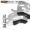 (Silver) R1250GS 2022 2021 Accessories Engine Guards Cylinder Head Guards Protector 5