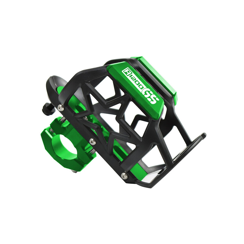(-R1200gs) For Bmw R1200gs R1250gs Motorbike Beverage Water Bottle Cage Drink Cup Green 882619880910