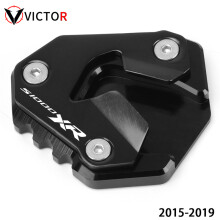 (Black 2015-2019) S1000XR 2020 2021 Motorcycle CNC Aluminum Kickstand Sides Stand Extension