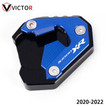 (Blue 2020-2022) S1000XR 2020 2021 Motorcycle CNC Aluminum Kickstand Sides Stand Extension