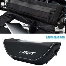 (have logo) For BMW R nineT RnineT R nine T Motorcycle Handlebar bag waterproof handlebar