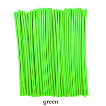 (1 set 36 pieces) 72Pcs 24CM Bike Motorcycle Dirt Decoration Motocross Wheel Spoke Wraps