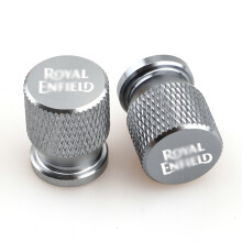(Titanium) Motorcycle Tire Valve Caps For Royal Enfield Bullet/Meteor/Classic 350