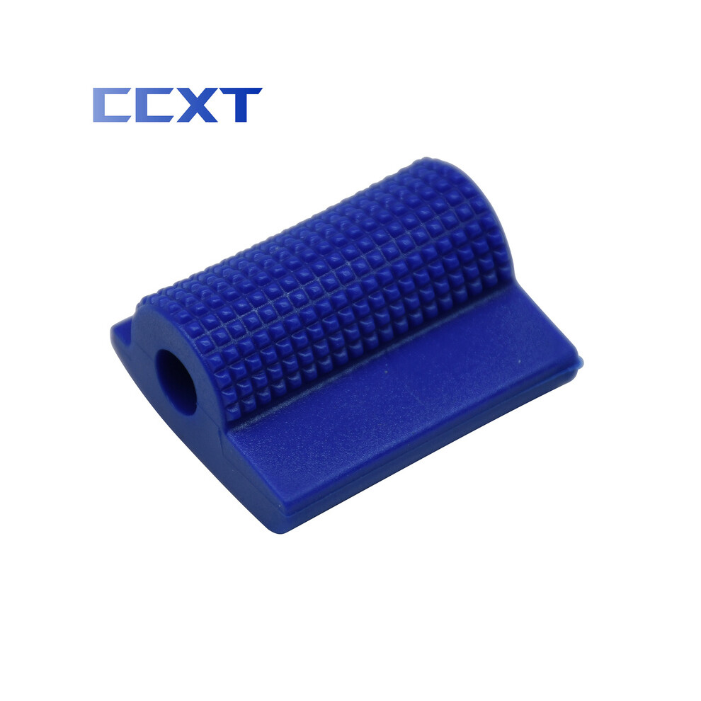 (Blue) Motorcycle Universal Parts Shift Gear Lever Pedal Rubber Cover Toe Gel Blue 882619892364