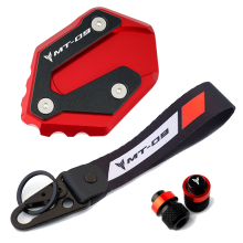 (a set of Red) For Yamaha MT09 SP MT 09 MT-09 2021 2022 2023 Motorcycle Kickstand Side